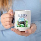 Alpşan Ticaret Öğretmenler Günü Özel Kupa Bardak Isme Özel Öğretmenler Günü Bardak - 010 - Beyaz - 0 - 499 ml