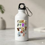 Alpşan Ticaret Super Bear Adventure Karakterli 600 ml Alüminyum Su Matarası
