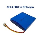 Alpsat As05-Pro, Sf06 , 7.4 Volt 3000 Mah Lityum Pil Polimer Batarya Uydu Yön Bulucu Pili