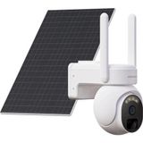 Alpsmart 4G Solar-Güneş Enerjili 4mp wifi 4mm lens 128GB hafıza Gece Görüşlü Dış Ortam Motorize Güvenlik Kamerası AS660-