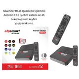 Alpsmart AS512 4K 2GB Ram 16GB Hafıza Android Tv Box