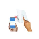 Alpsmart AS871 EU WiFi Dokunmatik Akıllı Tekli Duvar Lamba Açma Anahtarı Tuya Destekli