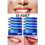 Alright 3D White 10 Adet Diş Beyazlatma Bandı Anında Beyazlama (Teeth Whitening Strip)