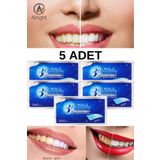 Alright 3D White 5 Adet Diş Beyazlatma Bandı Anında Beyazlama (Teeth Whitening Strip)