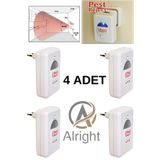 Alright 4Adet Elektromanyetik Anti Haşere Hamamböceği Fare Killer Fonksiyonlu XLF102(Pest Repellent)