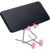 Als Cep Telefonu Standı, Masaüstü Telefon Tablet Tutucu - Pembe