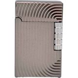 Als Kabartmalı Premium Metal Gazlı Dupont Tarzı Çakmak – Modern Sanat ve Lüksün Buluşması! - Antrasit