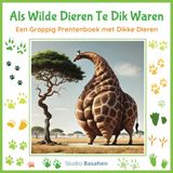Als Wilde Dieren Te Dik Waren: Een Grappig Prentenboek met Dikke Dieren (Wild What-Ifs)