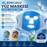 Als Yüz Için Soğuk Terapi Maskesi – Jel Boncuklu Buz Maskesi | Göz Altı Şişlik Giderici ve Ferahlatıcı Yüz Bakım Maskesi