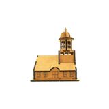 ALSA 3d Ahşap Maket Kız Kulesi Eğlenceli Eğitici Puzzle Oyuncak