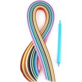 Alsa Quilling Seti Standart Renkli Kağıt Şeritler ve Aparat ile 150 Parça Sanatsal Malzeme