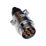 Alsa Römork Fişi 7li Erkek Metal - New Holland - Massey Ferguson - Erkunt - Tümosan - Steyr-Başak - 03RF0202 - 1 Adet