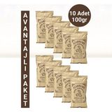 Alsancak Kuru Kahvecisi Orta Kavrulmuş Türk Kahvesi 100GR x 10 Adet - 1 kg