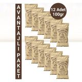 Alsancak Kuru Kahvecisi Orta Kavrulmuş Türk Kahvesi 12'li 100GR - 1,2 kg
