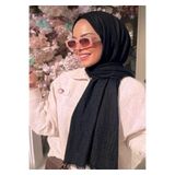 Alse Butik Siyah Bambu Kraş Şal