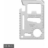 Alse Multi Fonksiyonel Kredi Kartı Çakı - Swiss+Tech - 15 IN 1 - ST33309