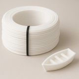 Alseka 3D Kalem Yazıcı Için 50 Metre Beyaz Renk Pla Filament