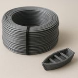 Alseka 3D Kalem Yazıcı Için 50 Metre Gri Renk Pla Filament