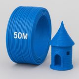 Alseka 3D Kalem Yazıcı Için 50 Metre Mavi Renk Pla Filament
