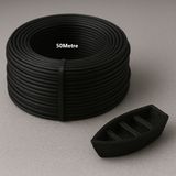 Alseka 3D Kalem Yazıcı Için 50 Metre Siyah Renk Pla Filament