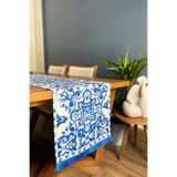 Alseko Concept Saks Püsküllü, Çini 01 Desen 40x140cm Runner