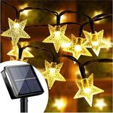 Alshop Su Geçirmez Solar Güneş Enerjili 8 Fonksiyonlu Günışığı 7 Metre 30 Yıldızlı LED Aydınlatma - Gün Işığı