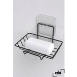 Alsi Home Yapışkanlı Dekoratif Sabunluk Banyo Düzenleyici Banyo Askı Aksesuar Sabunluk