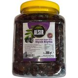 ALSIR Alsır Sofralık Yağlı Sele Siyah Zeytin 2000G - 2 kg