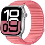Alstrap Apple Watch 11/10 42MM 9/8/7 41MM 6/5/4 Se 40 Uyumlu Pro Cırt Rahat Kordon - Koyu Pembe