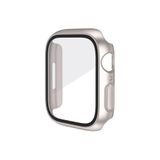 Alstrap Apple Watch 2 3 4 5 6 7 8 Se 40mm Uyumlu Kılıf Kasa Ve Ekran Koruyucu 360 Tam Koruma Kapak Starlight