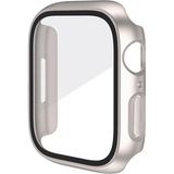 Alstrap Apple Watch 38MM Kılıf Uyumlu Kasa ve Ekran Koruyucu 360 Tam Koruma Kapak Starlight