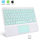 Alstrap Bluetooth Kablosuz Klavye | Touchpadli, Tüm Tablet ve Telefon Uyumlu, Ios Android Windows Destekli - Yeşil