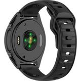 Alstrap Huawei Watch Gt5/gt4/gt3 Pro/gt3 46MM Uyumlu 22MM Spor Çift Ton Silikon Kordon Kayış - Siyah