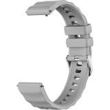 Alstrap Huawei Watch Gt6/gt5/gt4 41MM Uyumlu 18MM Silikon Kordon - Koyu Gri