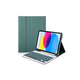 Alstrap Ipad Air 11 inç M2/M3 Air 4/5 10.9 inç Uyumlu Kablosuz Kalemlikli Klavyeli Tablet Kılıfı