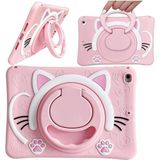 Alstrap Ipad Air 6 air 5 Nesil air 4 Uyumlu 10.9 Inç Çocuklara Özel Silikon Standlı Asklılı Kılıf - Pembe - Ipad Air 11 İnç/Air 5 Nesil/Air 4 10,9 inç