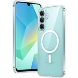 Alstrap Samsung Galaxy A17/A16 Uyumlu Şeffaf Yumuşak Kablosuz Şarj Destekli Kılıf Darbe Emici