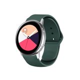 Alstrap Samsung Galaxy Watch 3 41mm Active 2 40mm 44mm R500 Watch 42mm Uyumlu 20mm Silikon Kordon Kayış