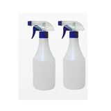 Alsun 2 Adet Genel Fıs Fıs Kapaklı Şişe 500 ml Boş 2 Trigerli Parfüm,camsil,deterjan Şişesi