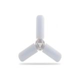 Alta Led Beyaz Işık ve Konforlu 3 Kollu 2 Adet 40 Watt Pervane LED Ampul
