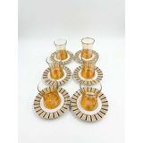 altabi Borosilikat Cam Çay Bardağı – Isıya Dayanıklı Şeffaf Tasarım 6 Adet - 120 ml