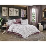 altabi Doğal Pamuklu Çift Kişilik Nevresim Takımı - 52 Tel Dokuma Aurelia Serisi - Renkli - 220 x 240 cm