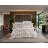 altabi Doğal Pamuklu Çift Kişilik Nevresim Takımı - 52 Tel Dokuma Flower Serisi - Renkli - 220 x 240 cm