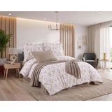 altabi Doğal Pamuklu Çift Kişilik Nevresim Takımı - 52 Tel Dokuma Kumru Serisi - Renkli - 220 x 240 cm