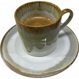 Altabi El Yapımı Porselen Neskafe & Çay Fincanı Takımı | 6 Kişilik | Özel Tasarım