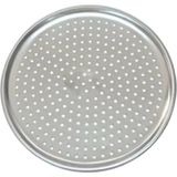 altabi Paslanmaz Çelik Pizza Tepsisi – 32 cm - Gri