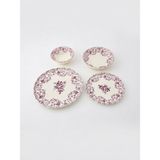 altabi Porselen 24 Parça Yemek Takımı Vintage Desen Rose Garden