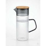 altabi Premium Borosilikat Cam Sürahi - Renkli Tasarım KULP1500 ml Kapasite - 1,5 lt