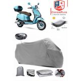 Altai Xline 125 Pro Branda Gri Arka Çanta Uyumlu(Topcase) Motosiket Brandası Motor Örtüsü Çadır Su Geçirmez Motosiklet Kılıfı Motor Brandası,lastikli,taşıma Torbalı
