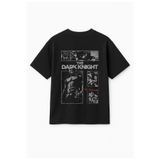 Altair Tr Siyah Renk Oversize Batman The Dark Knight Film Baskılı Tişört T-Shirt